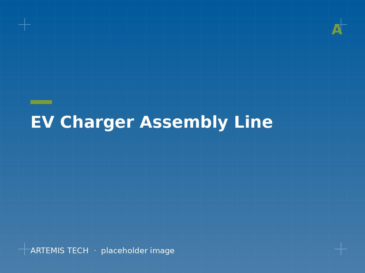 EV Charger Assembly Line