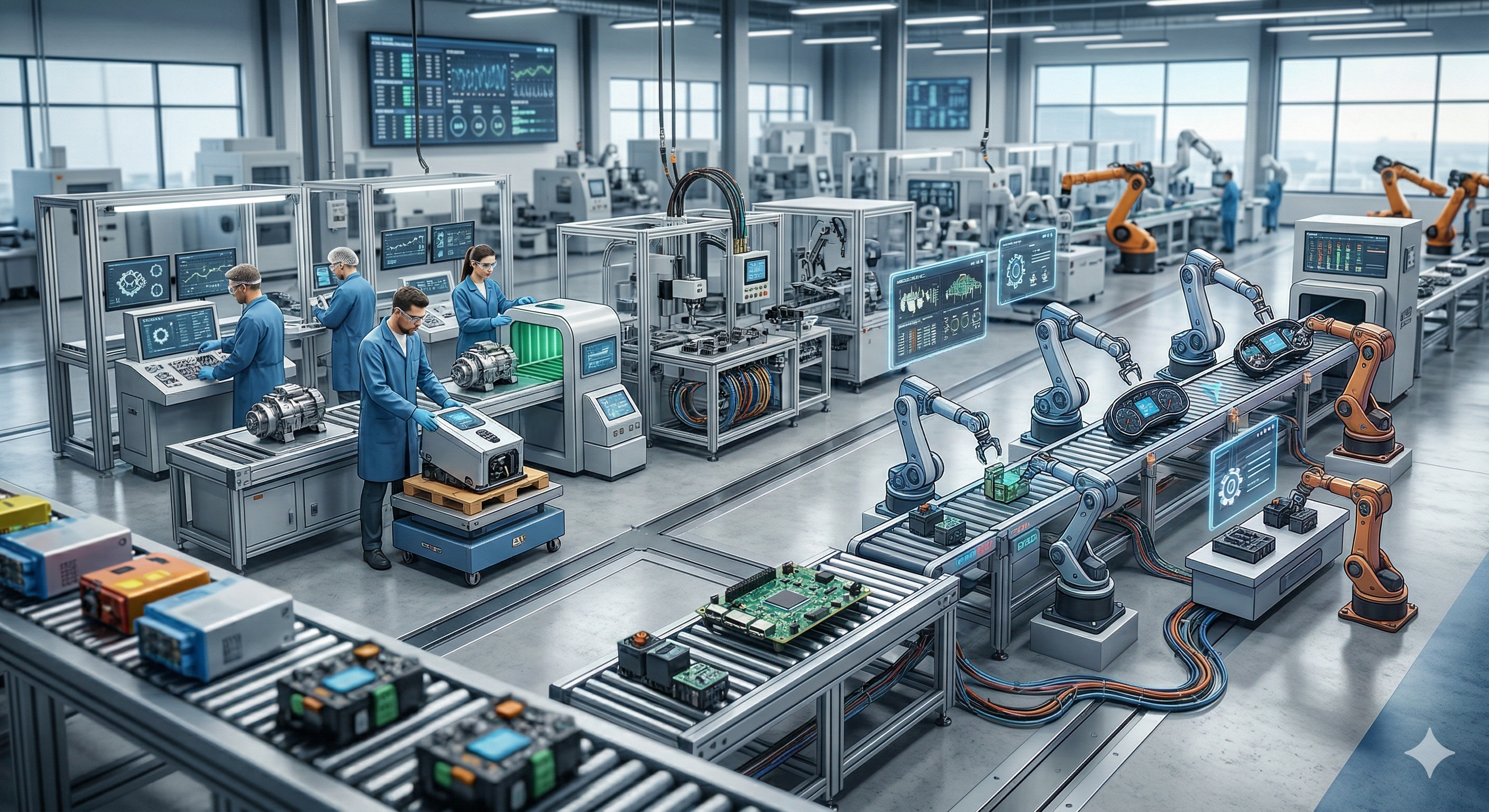 Instrument Cluster Assembly Line