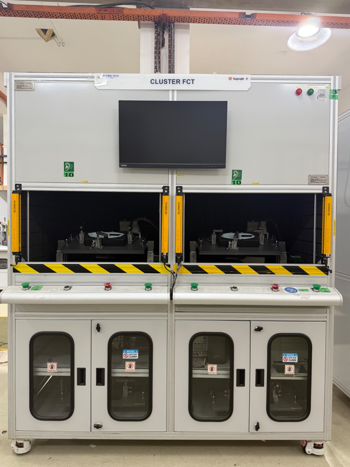 Artemis Tech automated assembly line AT BUILD-L